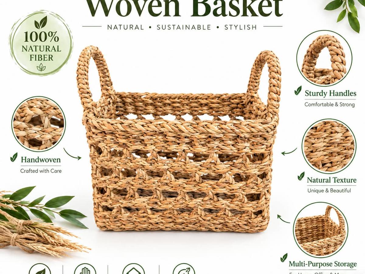 Handmade Woven Basket